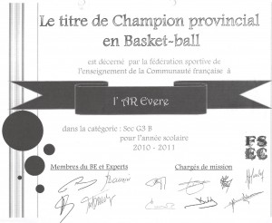 Basket-ball 2010-2011